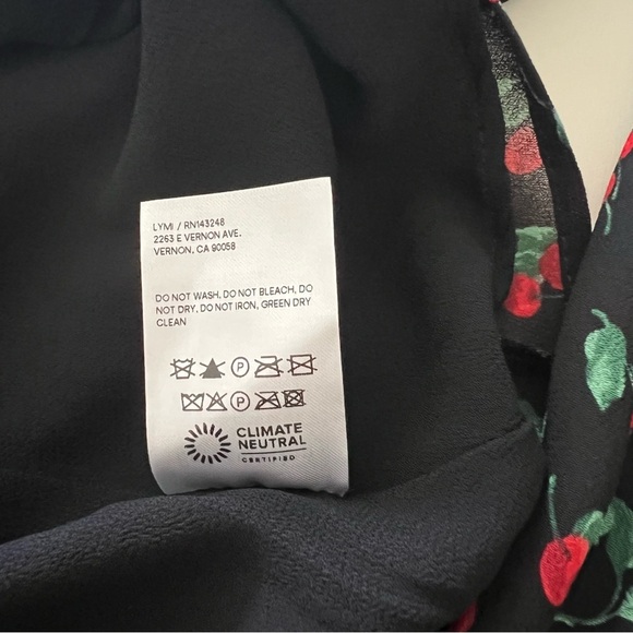 Reformation Ferris Dress in Cherry Pie - Picture 16 of 16